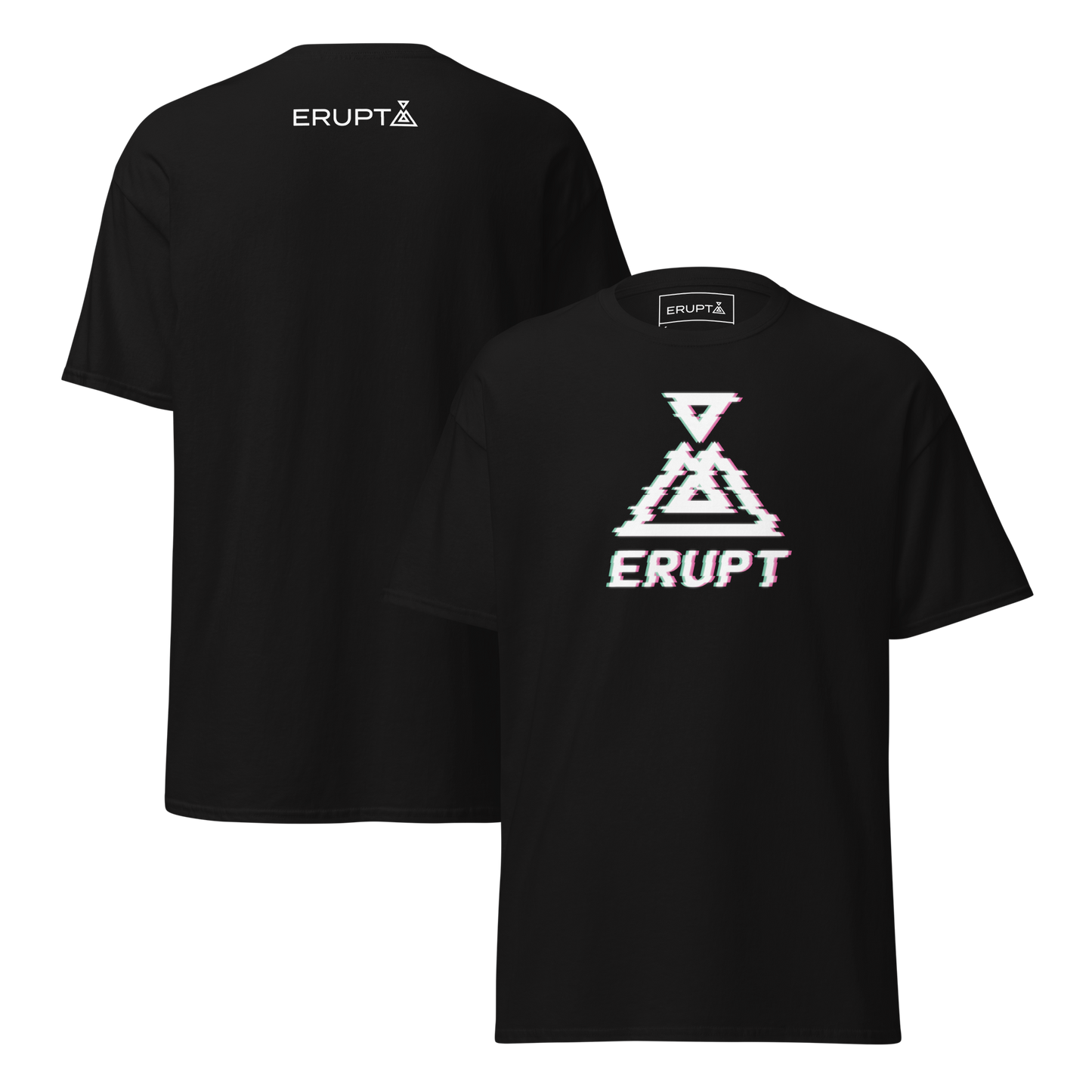 ERUPT Glitch Shirt Dark Unisex