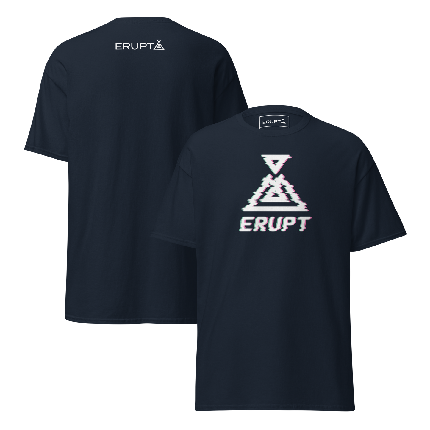 ERUPT Glitch Shirt Dark Unisex