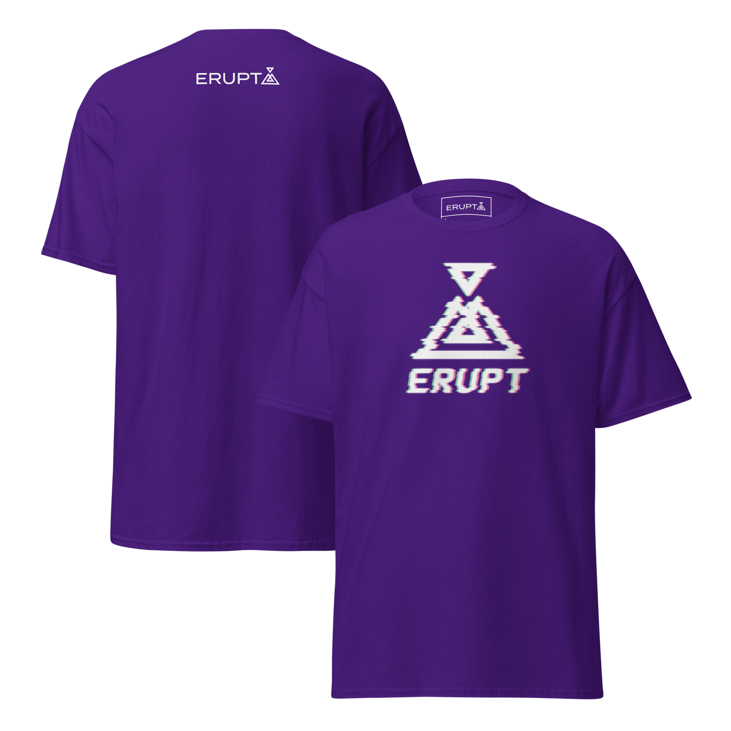 ERUPT Glitch Shirt Dark Unisex