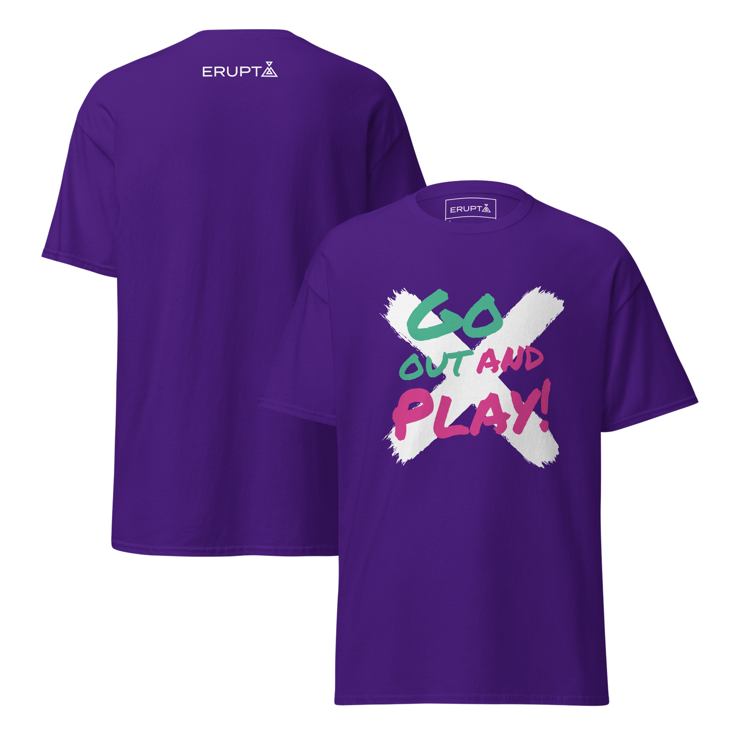 ERUPT Go out and Play Shirt Dark Unisex