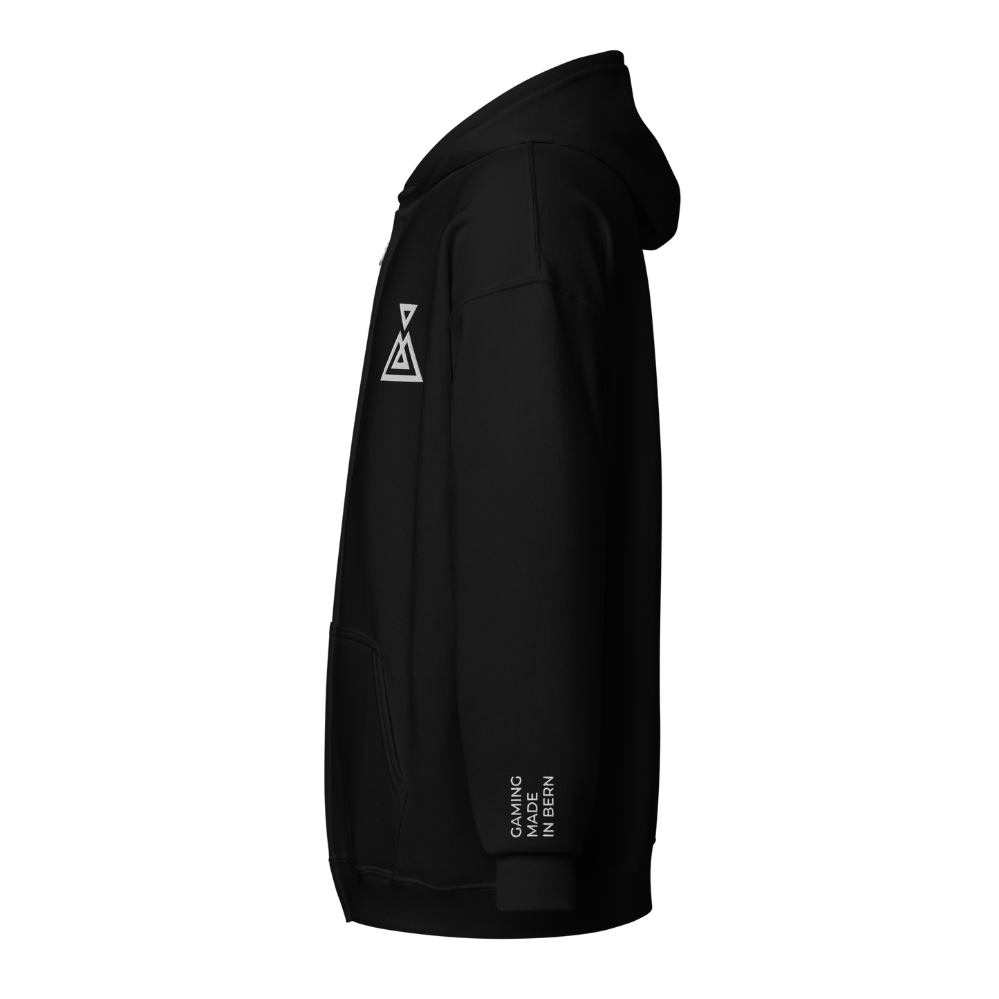 ERUPT Logo Zipper Hoodie Dark