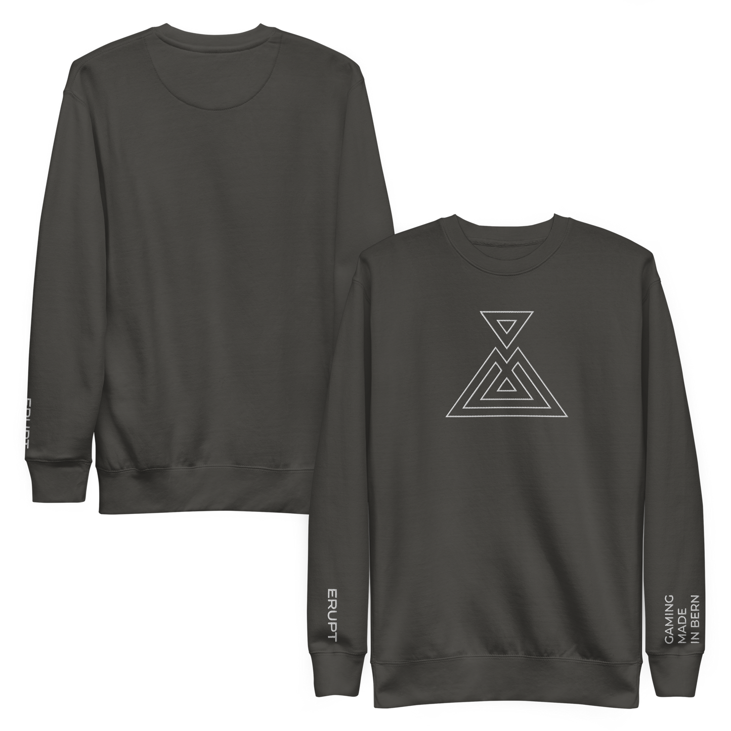 ERUPT Logo Outline Sweater Dark