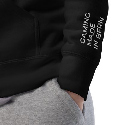 ERUPT Logo Outline Hoodie Dark