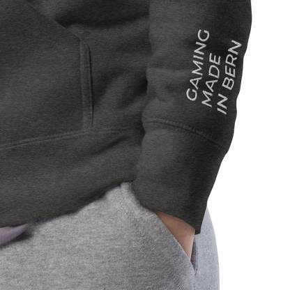 ERUPT Logo Outline Hoodie Dark