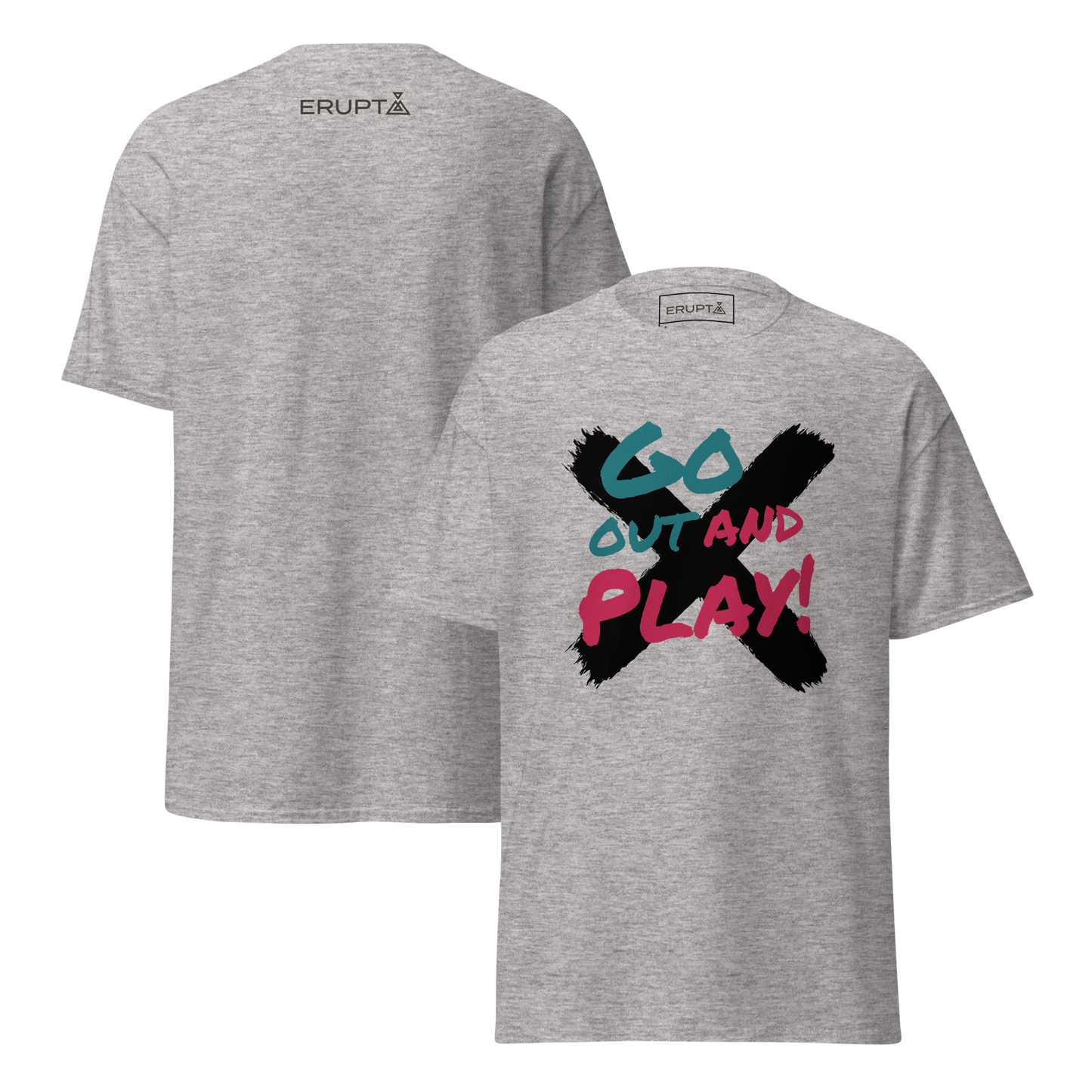 ERUPT Go out and Play Shirt Bright Unisex