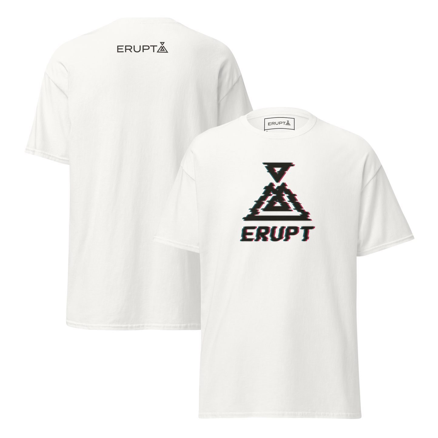 ERUPT Glitch Shirt Bright Unisex