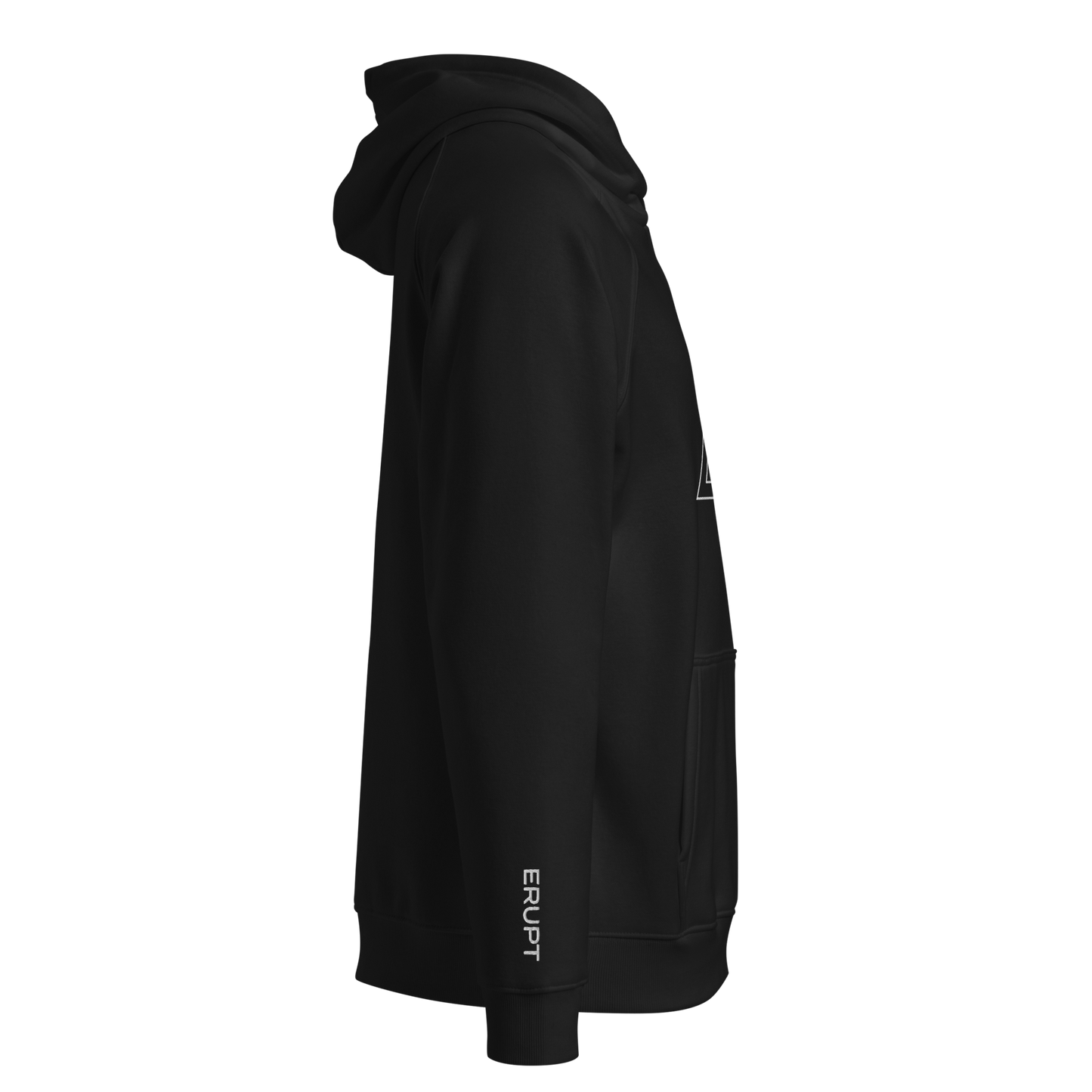 ERUPT Logo Outline Hoodie Dark