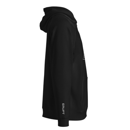 ERUPT Logo Outline Hoodie Dark