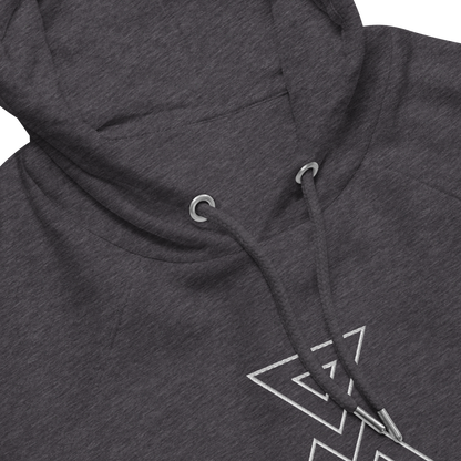 ERUPT Logo Outline Hoodie Dark