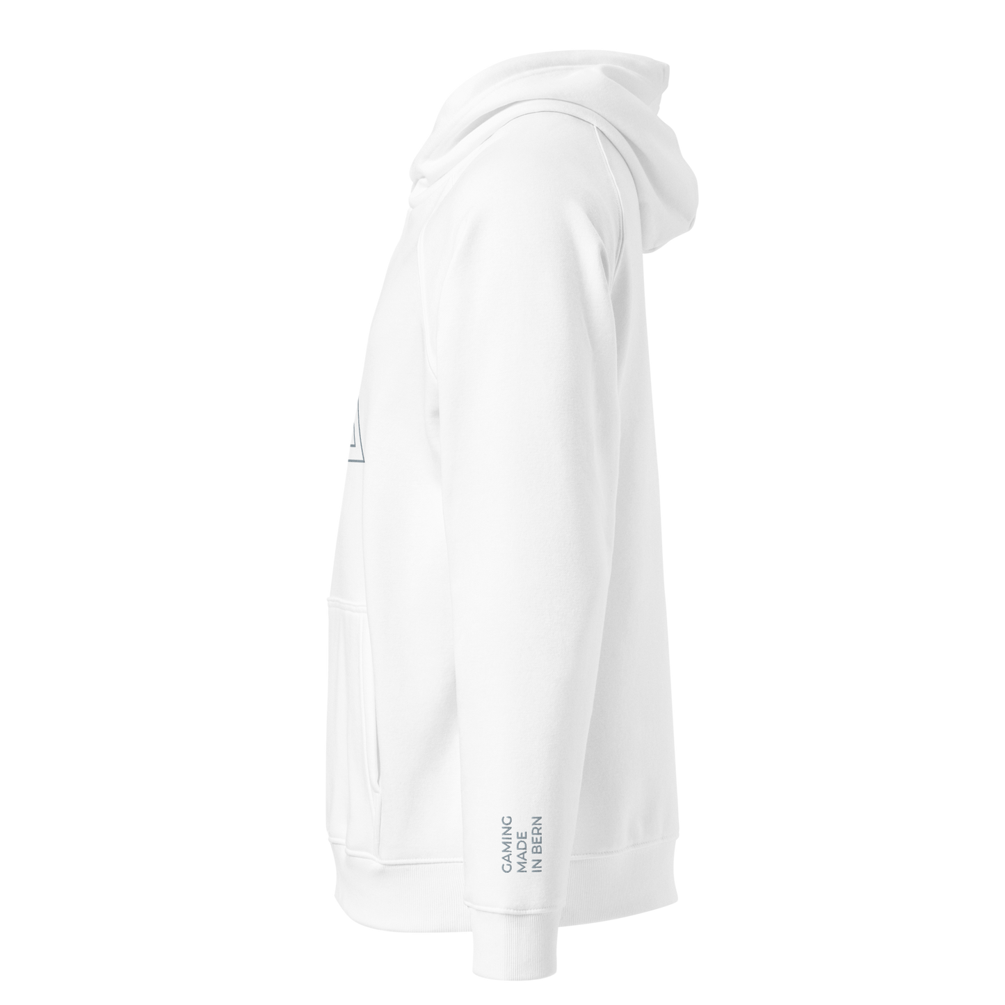 ERUPT Logo Outline Hoodie White