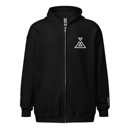 ERUPT Logo Zipper Hoodie Dark