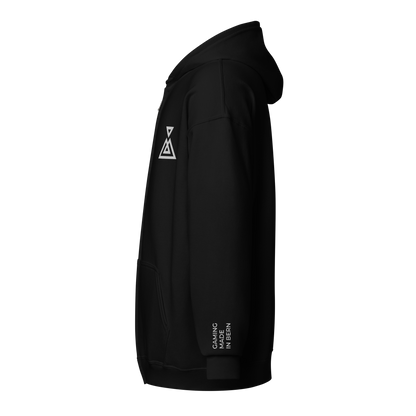 ERUPT Logo Zipper Hoodie Dark
