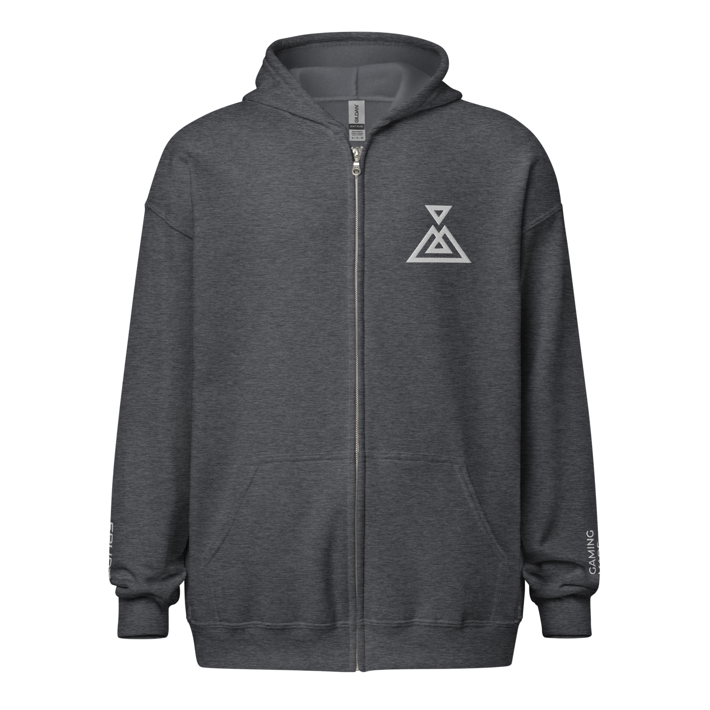 ERUPT Logo Zipper Hoodie Dark
