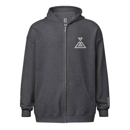 ERUPT Logo Zipper Hoodie Dark