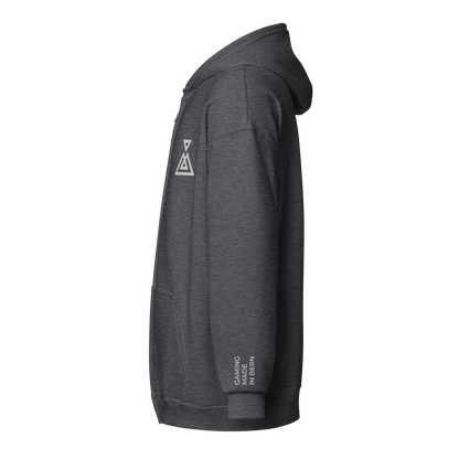 ERUPT Logo Zipper Hoodie Dark