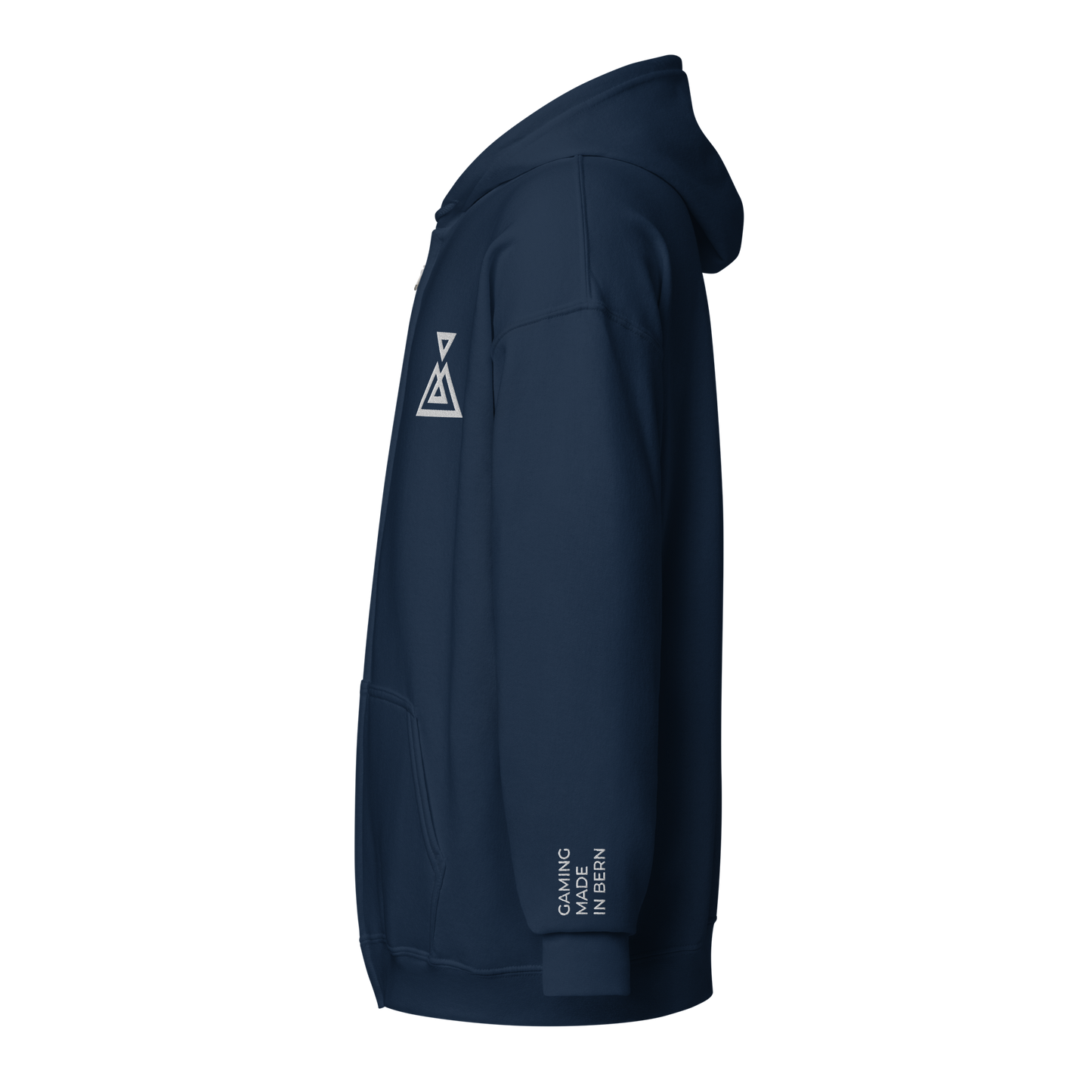 ERUPT Logo Zipper Hoodie Dark