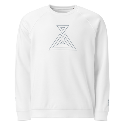 ERUPT Logo Outline Sweater White