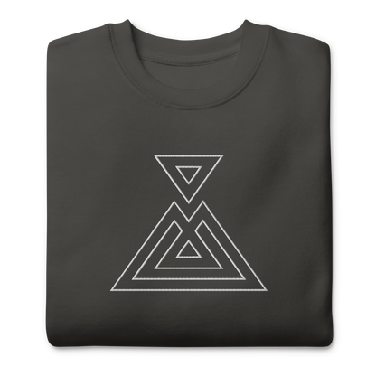 ERUPT Logo Outline Sweater Dark