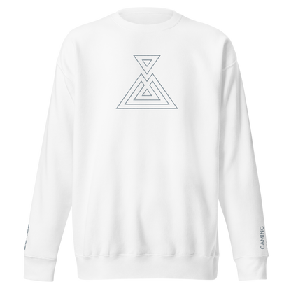 ERUPT Logo Outline Sweater White