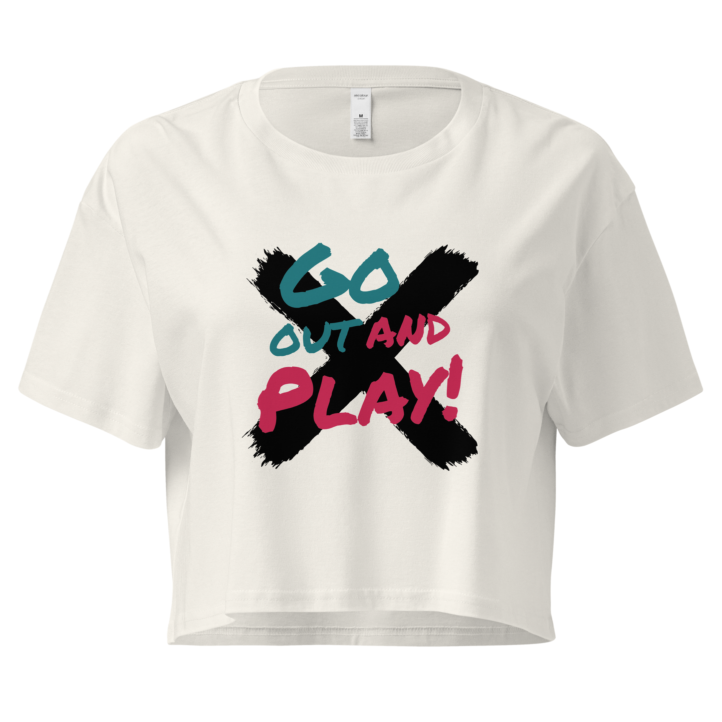 ERUPT Go out and Play Crop Top Bright