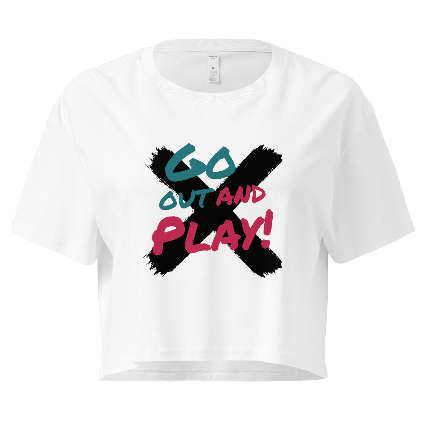 ERUPT Go out and Play Crop Top Bright